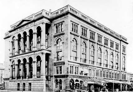 early picture of cooper union building
